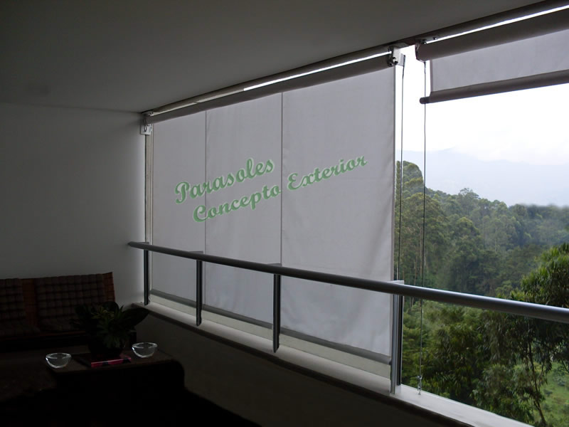 Parasol tipo Vertical para Fincas